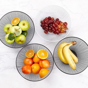 실버미어철제 과일 귤 바구니 철망바스켓