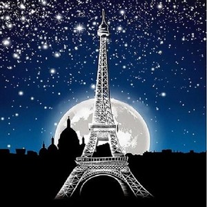 아이윙스 피포페인팅 Q3543 에펠탑 DIY명화그리기 DIY그림그리기