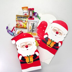 크리스마스 양말 산타 선물 교회 어린이집 상자