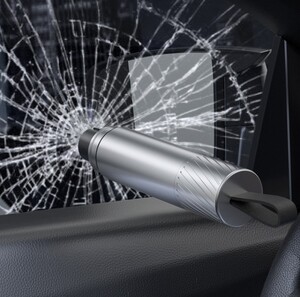 차량용 비상탈출망치 유리창문 비상용 안전벨트절단 다용도