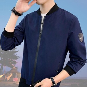 항공 점퍼 바람막이 재킷 블루종 여름 자켓