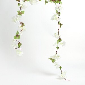 벚꽃 조화 넝쿨 2p세트 화관 웨딩소품 인조꽃
